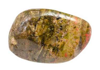 Vlastnosti minerálních kamenů - Unakit